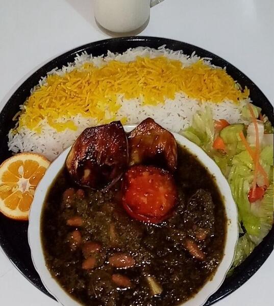 عکس قورمه سبزی گیلانی