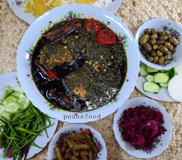 عکس قورمه سبزی گیلانی