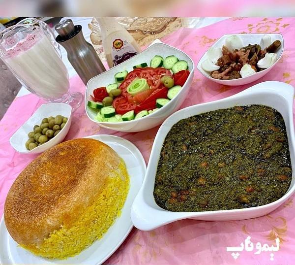 عکس قورمه سبزی گیلانی