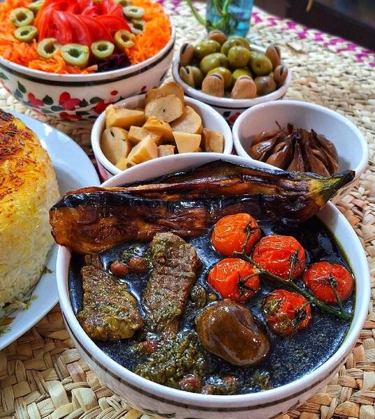 عکس قورمه سبزی گیلانی