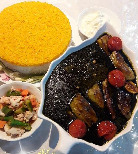 عکس قورمه سبزی گیلانی