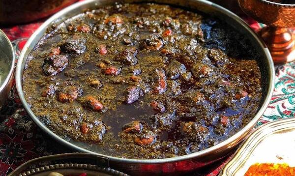 عکس قورمه سبزی گیلانی