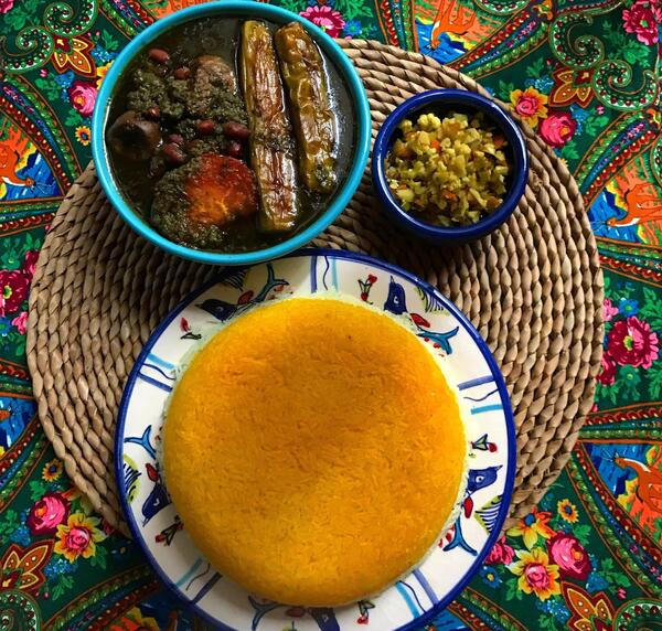 عکس قورمه سبزی گیلانی