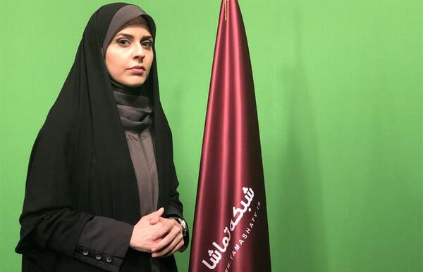 عکس مجری زن شبکه تماشا