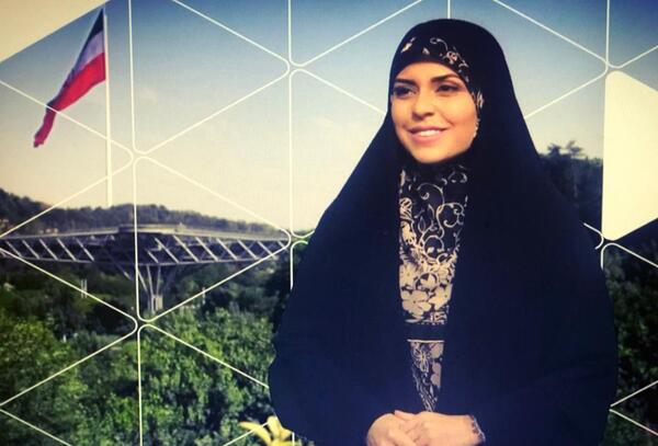 عکس مجری زن شبکه تماشا