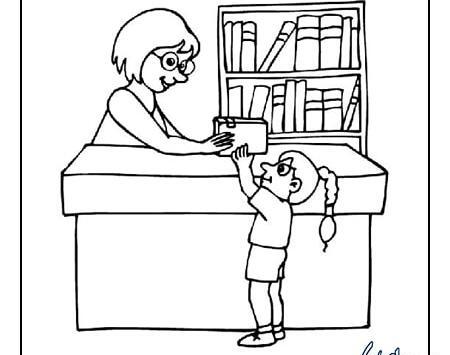 عکس نقاشی کتاب خانه
