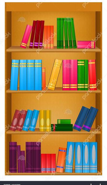 عکس نقاشی کتاب خانه
