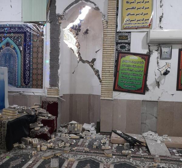 عکس فوتی زلزله هرمزگان