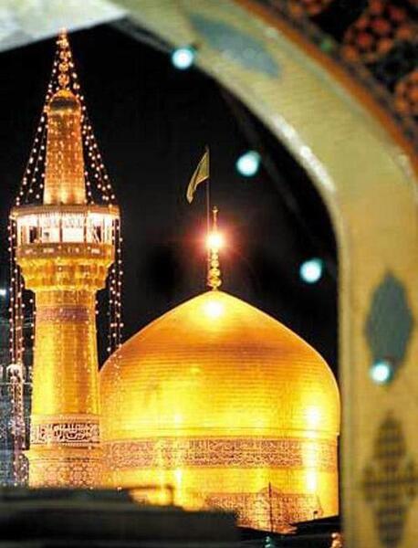 عکس بدون متن از حرم امام رضا