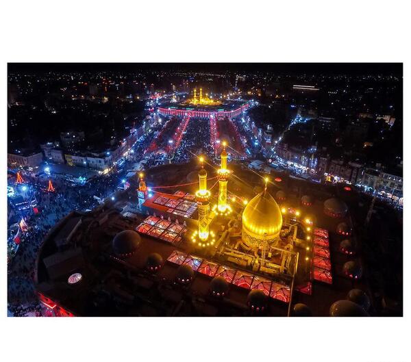 عکس پرچم ضریح حضرت عباس