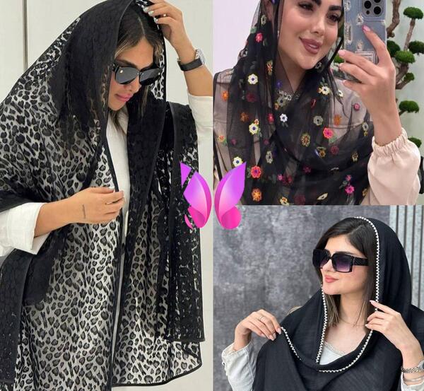 عکس روسری سیاه