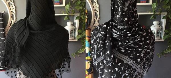عکس روسری سیاه