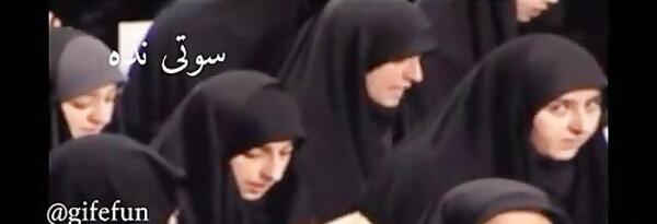 عکس دختر چادری خنده دار