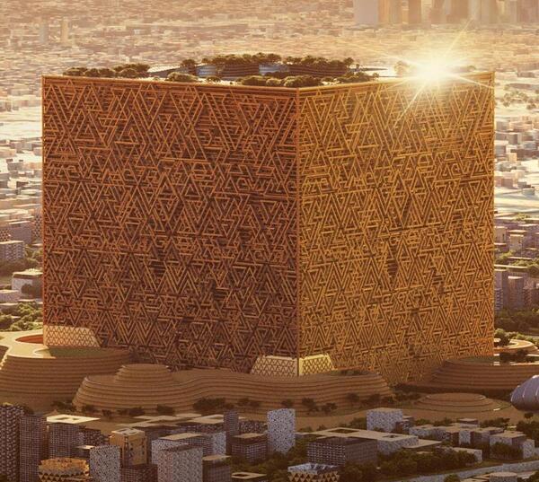 عکس برج یک کیلومتری