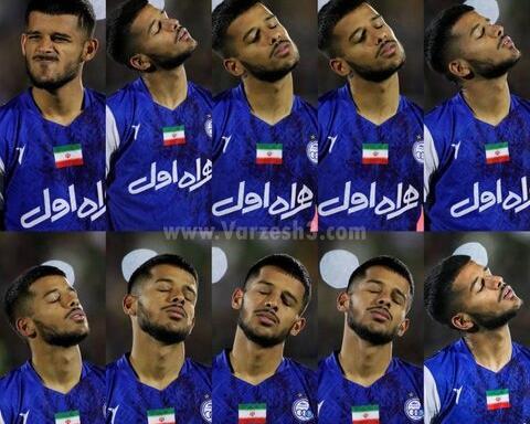 عکس بازیکن استقلال مهدی قائدی