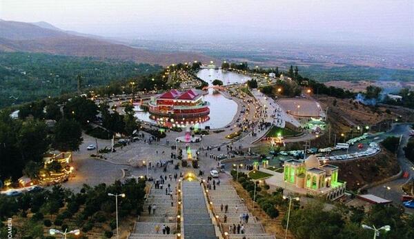 عکس جاده عباس آباد