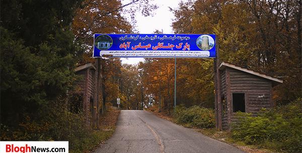 عکس جاده عباس آباد