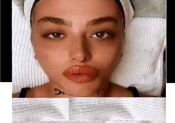 عکس ریحانه پارسا با آرایش