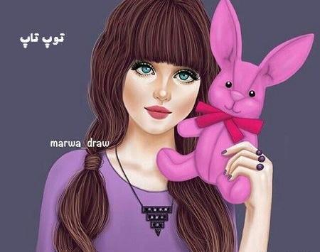 عکس پروفایل دخترونه فانتزی دانلود