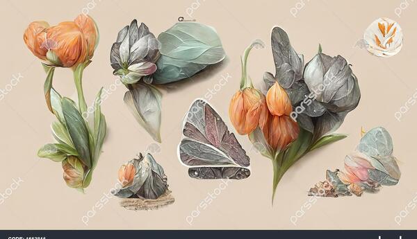 عکس گل نرگس رز