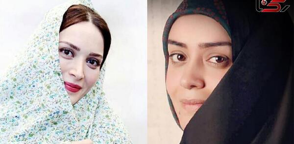 عکس با حجاب ترین بازیگر ایران