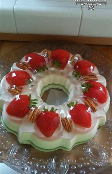 عکس ژله بستنی ویترینی