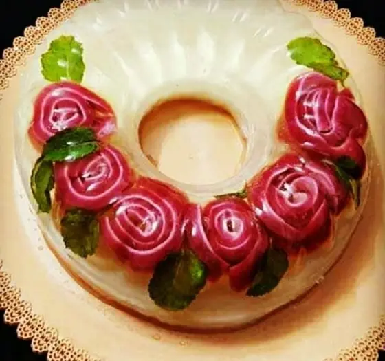 عکس ژله بستنی ویترینی