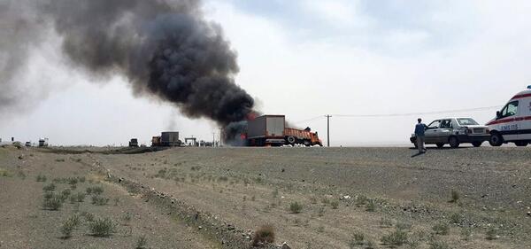 عکس جاده نیشابور