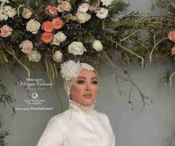 عکس لباس عروس الهام حمیدی