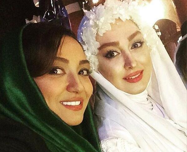 عکس لباس عروس الهام حمیدی