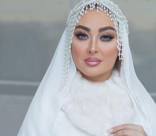 عکس لباس عروس الهام حمیدی