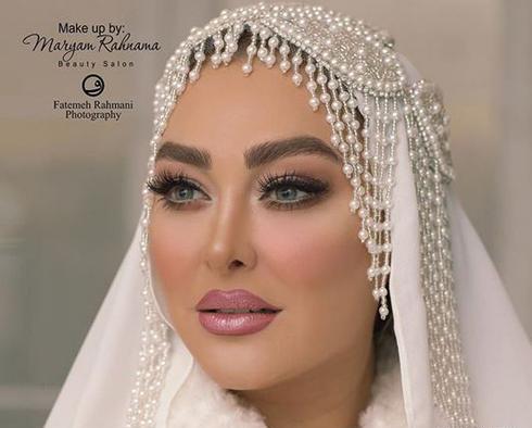 عکس لباس عروس الهام حمیدی