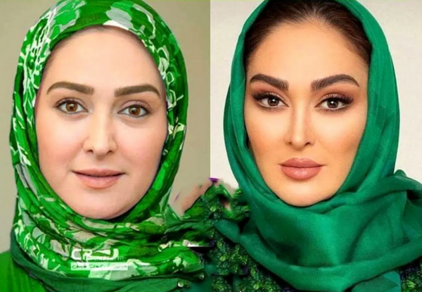 عکس لباس عروس الهام حمیدی