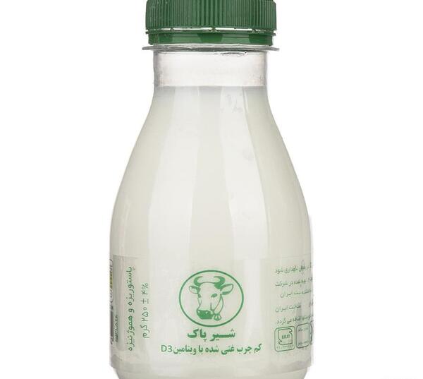 عکس شیر غنی شده