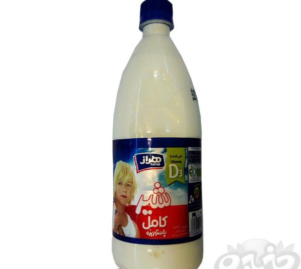 عکس شیر غنی شده