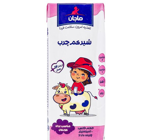 عکس شیر غنی شده