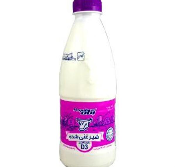 عکس شیر غنی شده