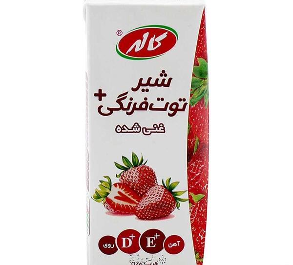 عکس شیر غنی شده