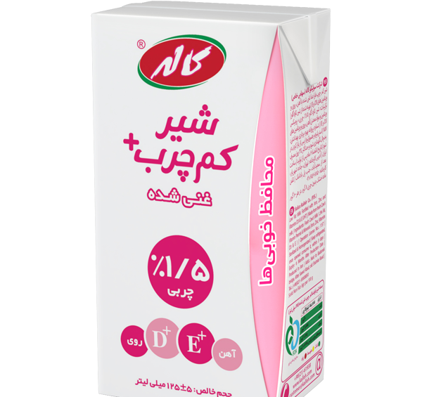 عکس شیر غنی شده