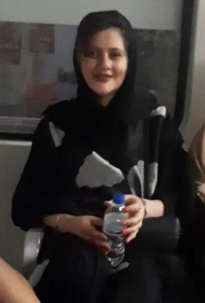 عکس مهسا امینی در نقشه ایران