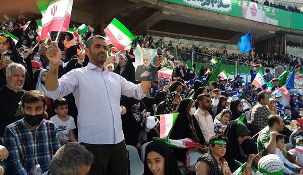 عکس ورزشگاه آزادی سلام فرمانده
