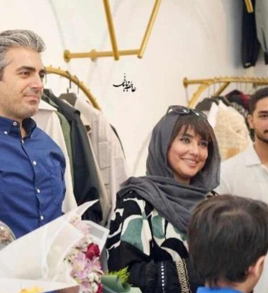 عکس بازیگر محمدرضا رهبری و همسرش
