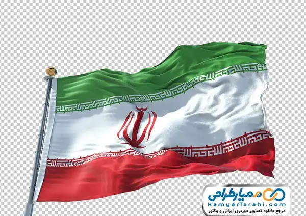 عکس پرچم ایران طراحی