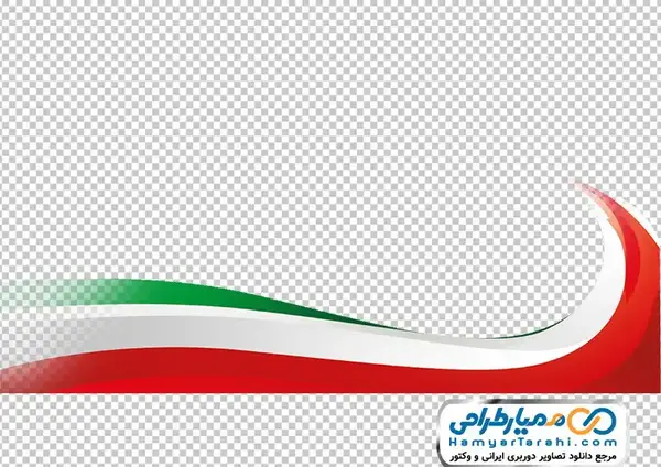 عکس پرچم ایران طراحی