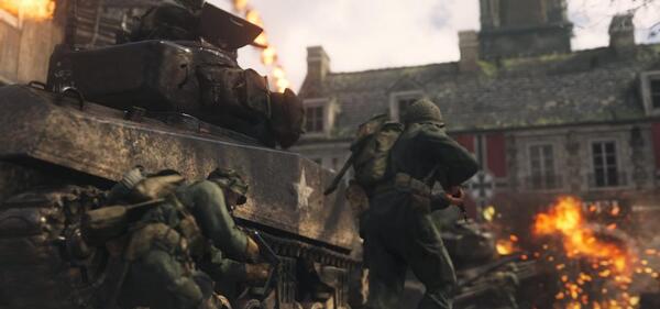 عکس بازی call of duty wwii