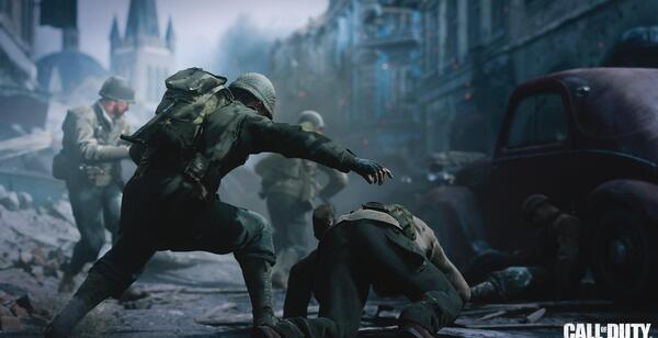 عکس بازی call of duty wwii