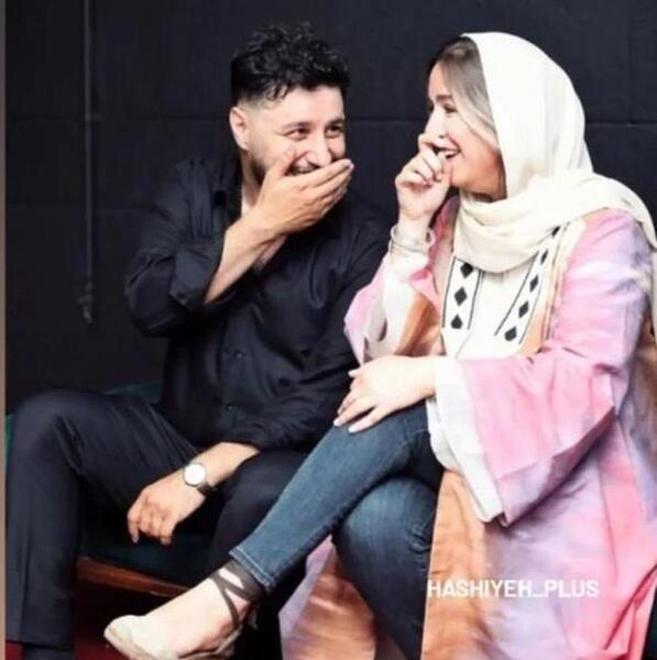 عکس جواد عزتی و همسرش در زخم کاری