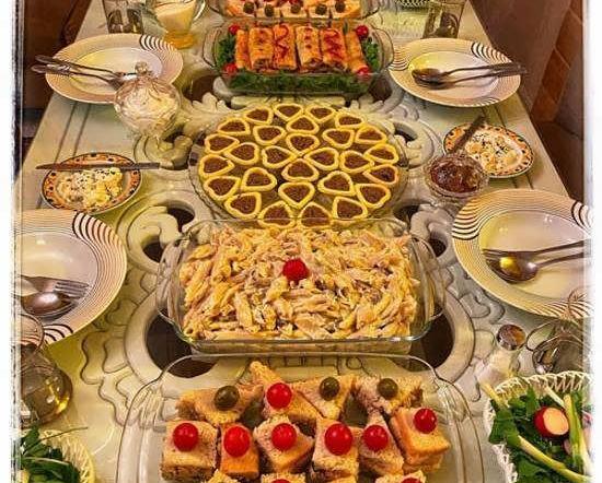 عکس های تزیین سفره ی افطار