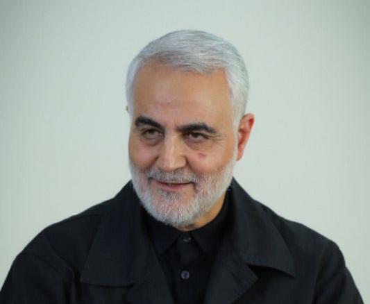 عکس قاسم سلیمانی ما ملت امام حسینیم