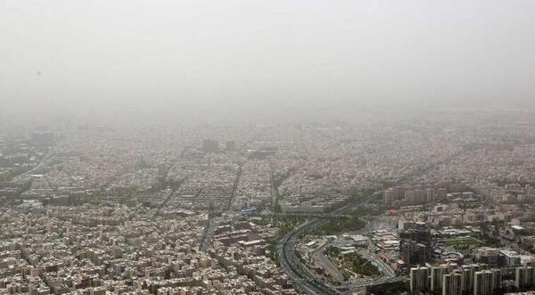 عکس آلودگی هوا تهران